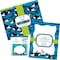 Barker Creek Sea & Sky Whales Get Organized Office Kit, Multi-Design Set, 107/Set 121 - alternate 3